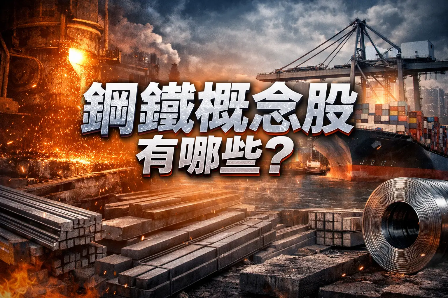 鋼鐵概念股有哪些